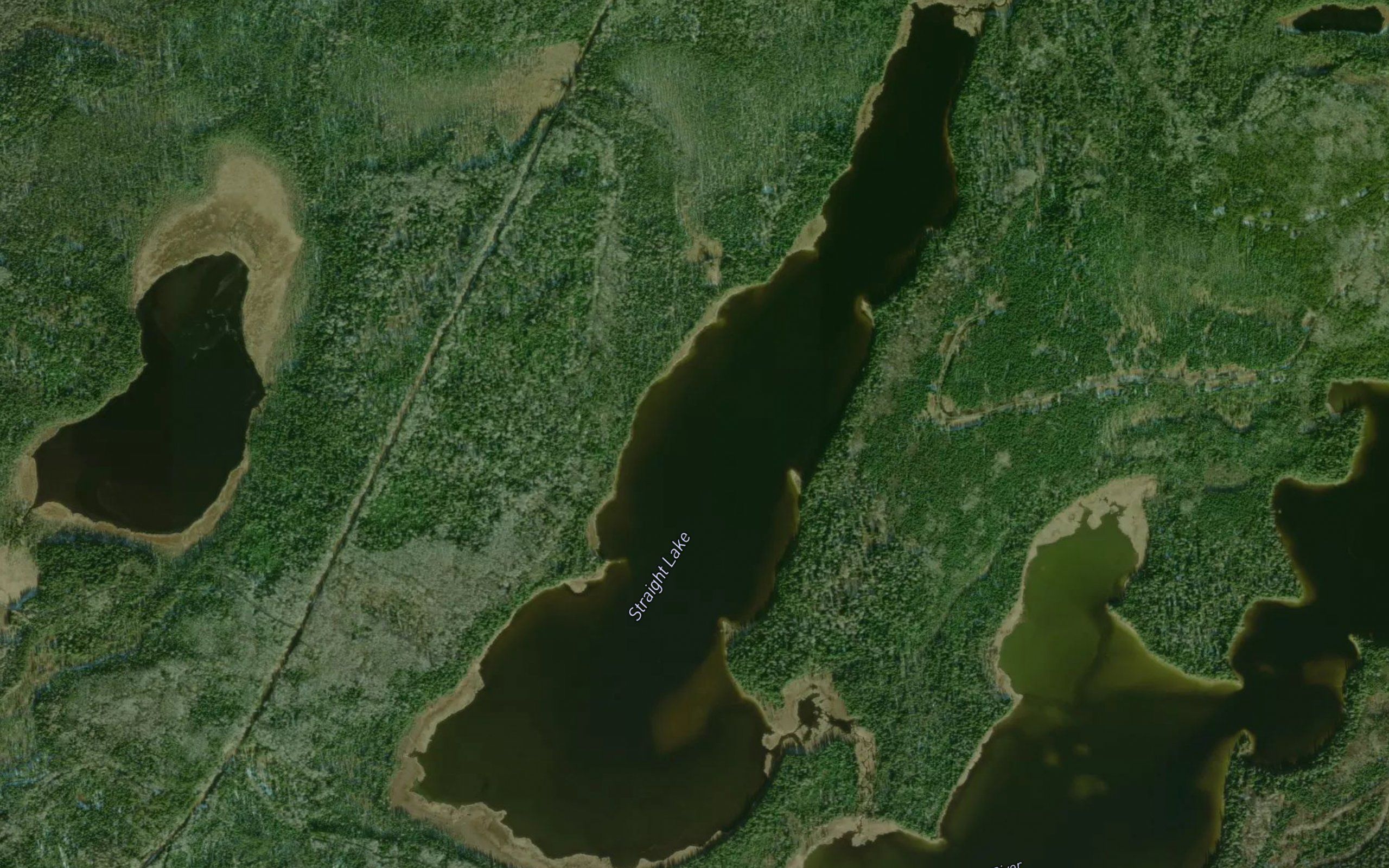 Straight Lake