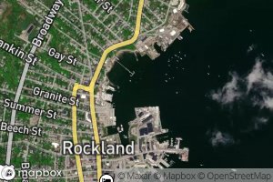 Satellite map of the Lermond Cove