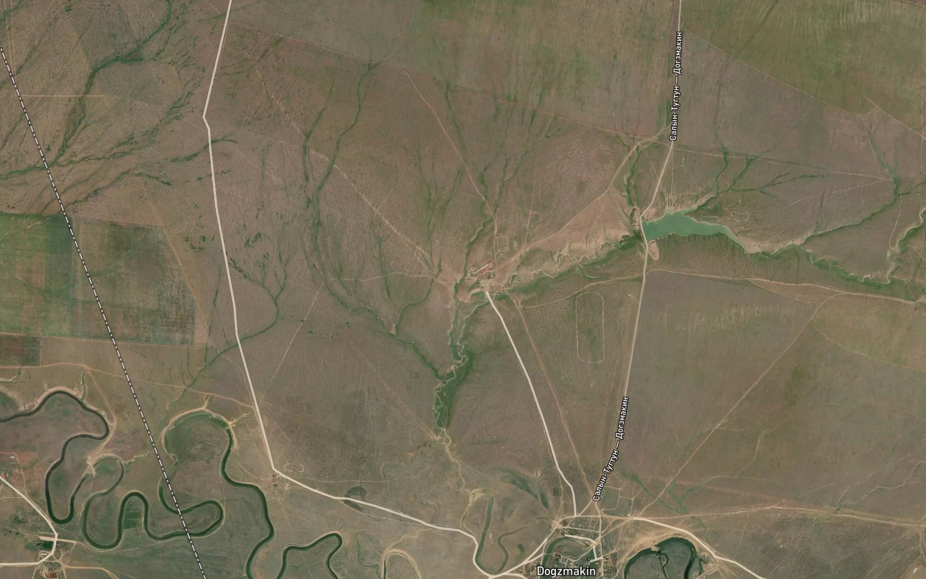 Satellite map of the Balka Shandyh