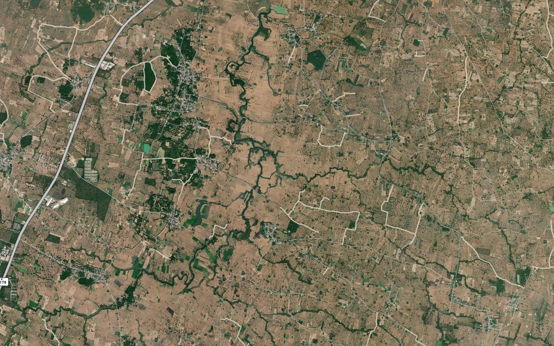 Satellite map of the Huai Wang Duean Ha