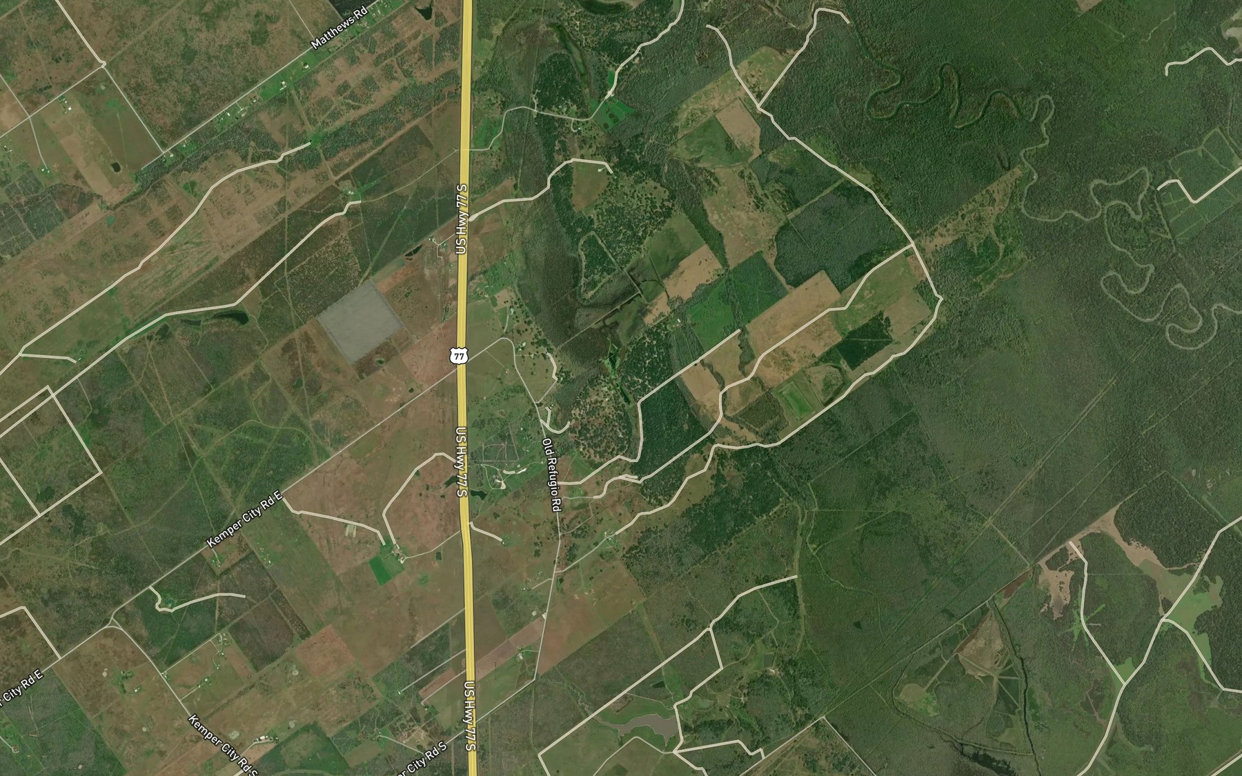 Satellite map of the Adler Lake