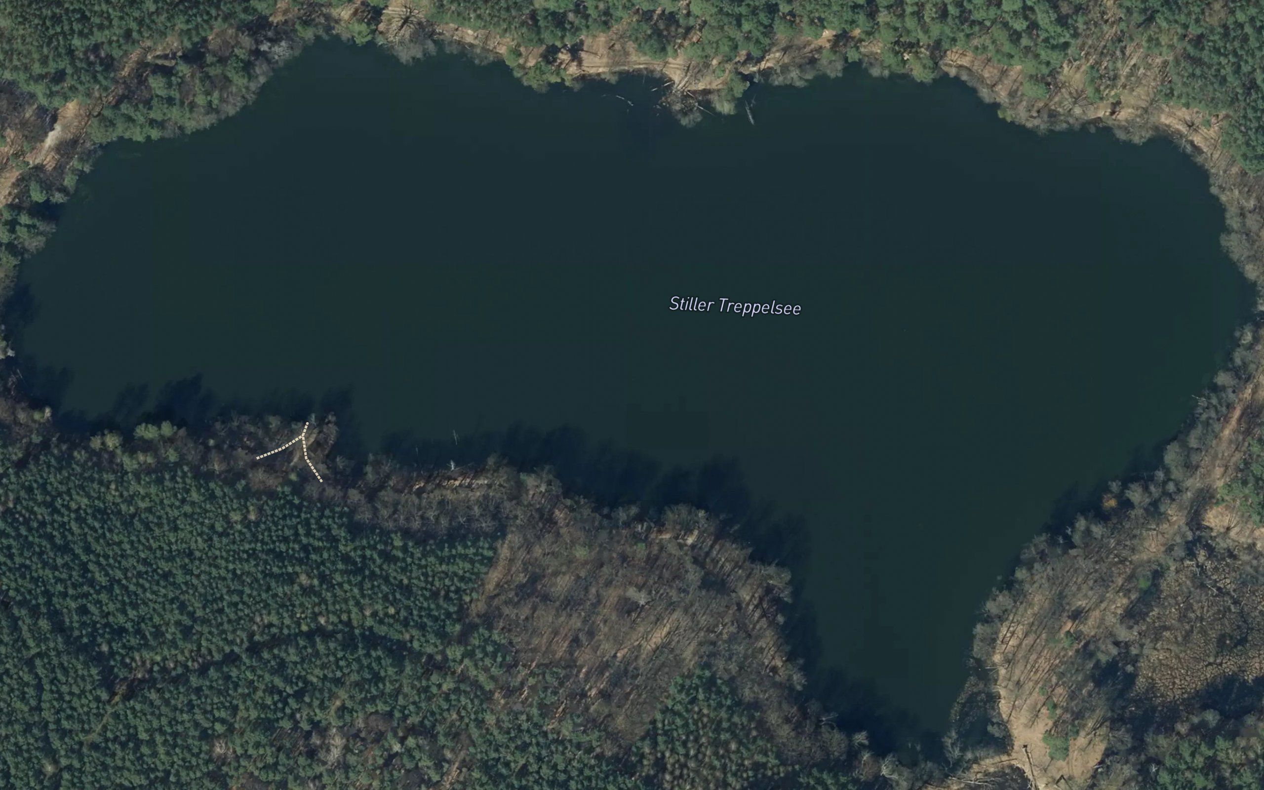 Stiller Treppelsee