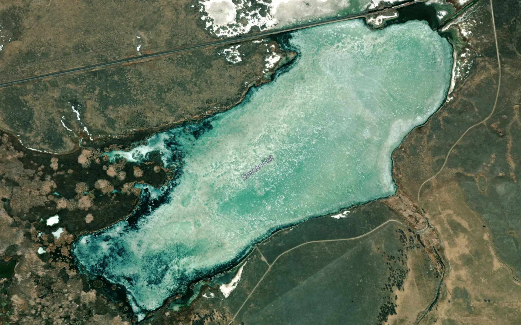 Satellite map of the Drumbo Unit