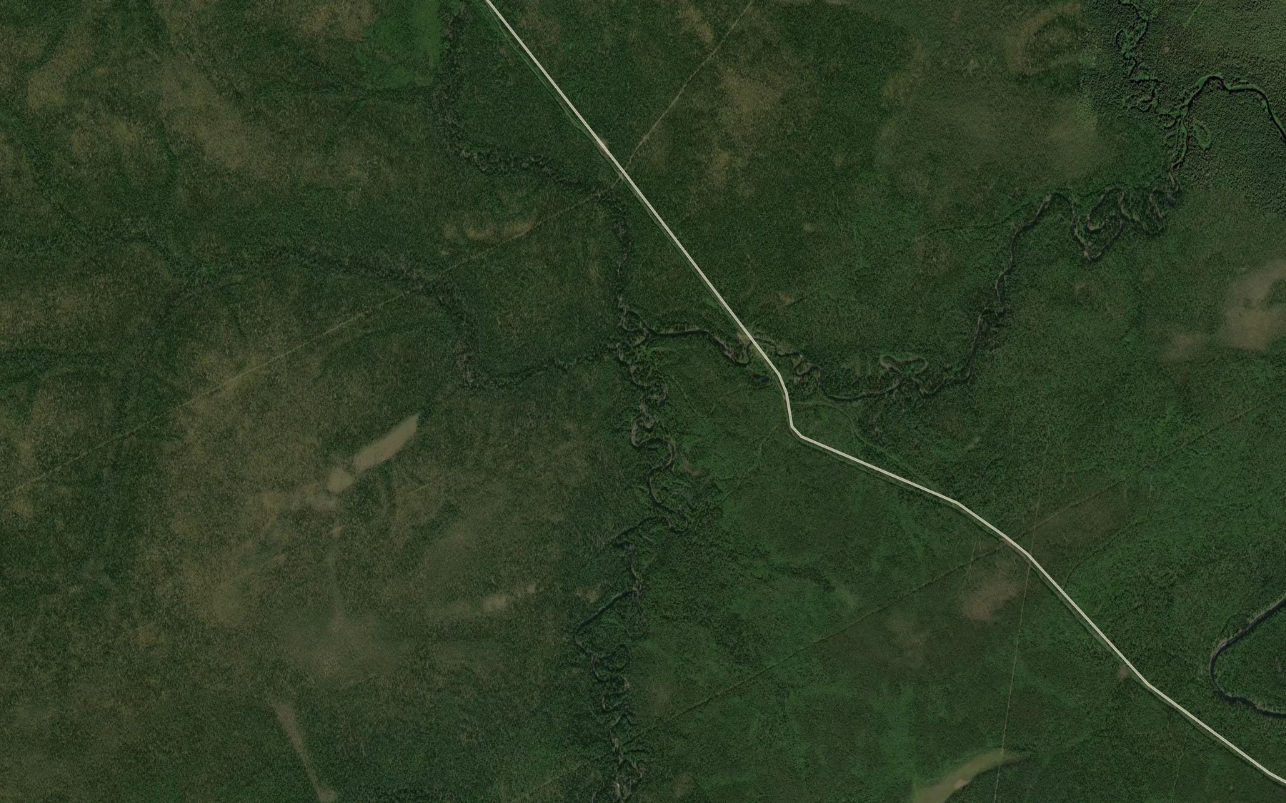 Satellite map of the Berezovka