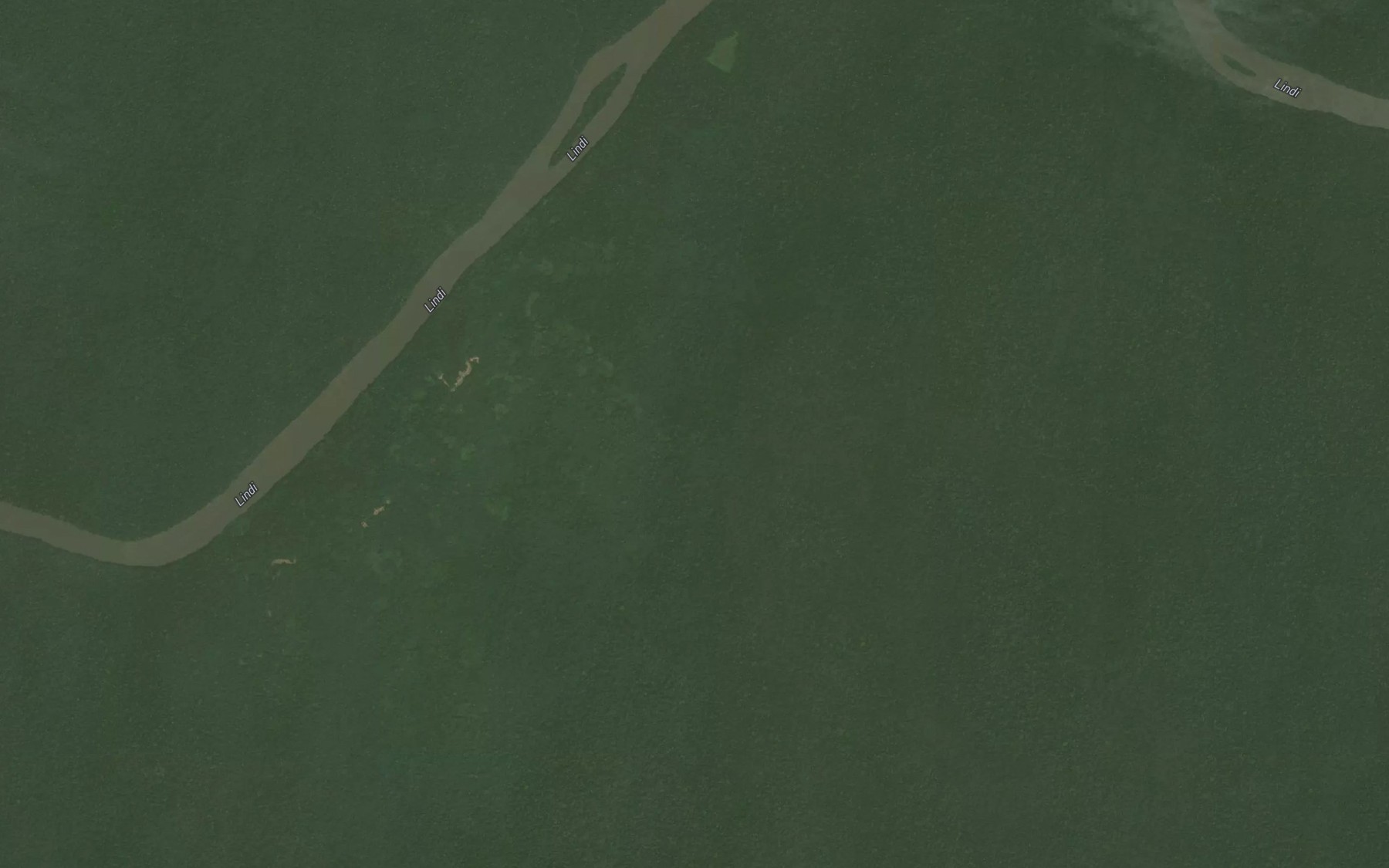 Satellite map of the Akokoa