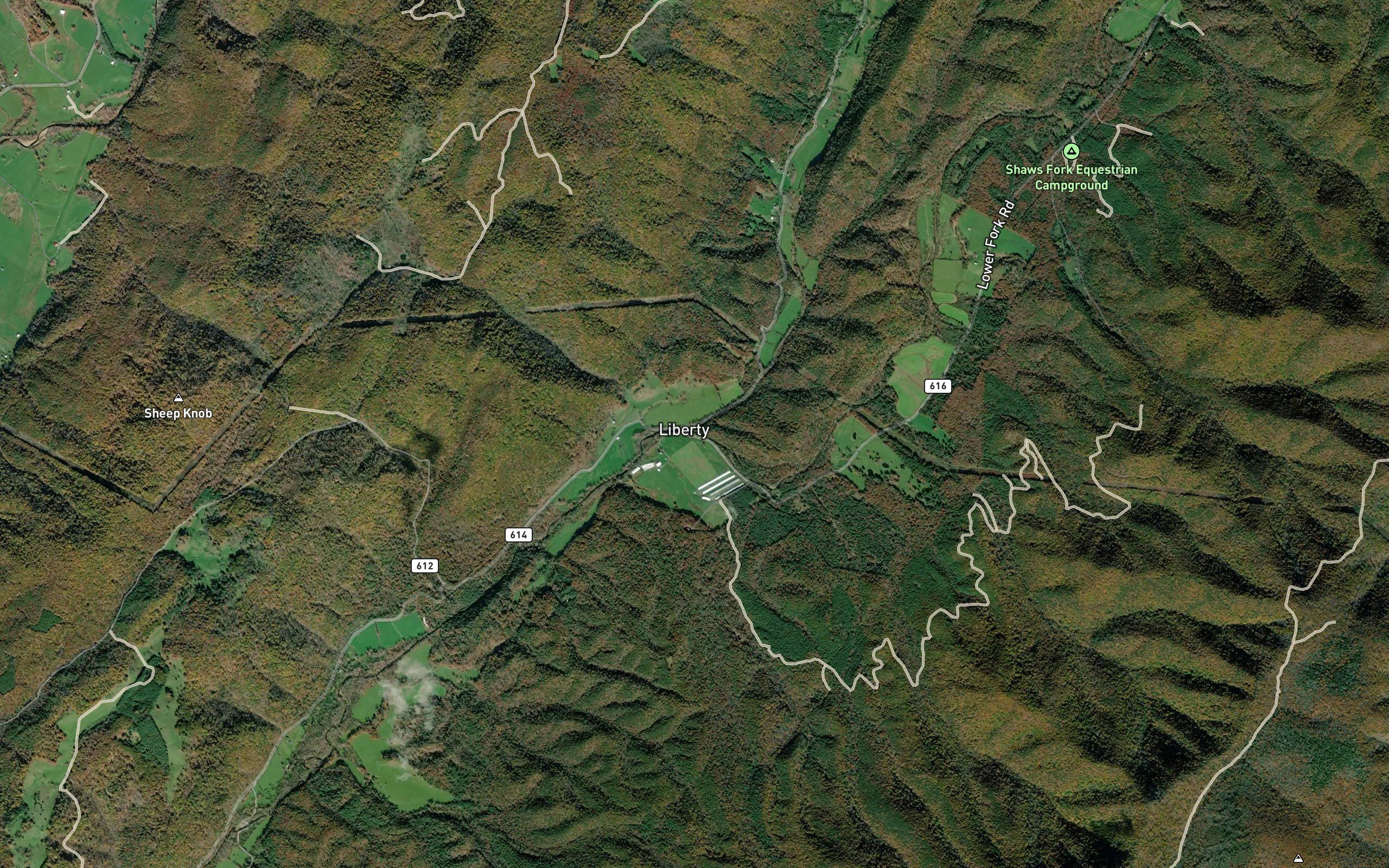 Shaws Fork