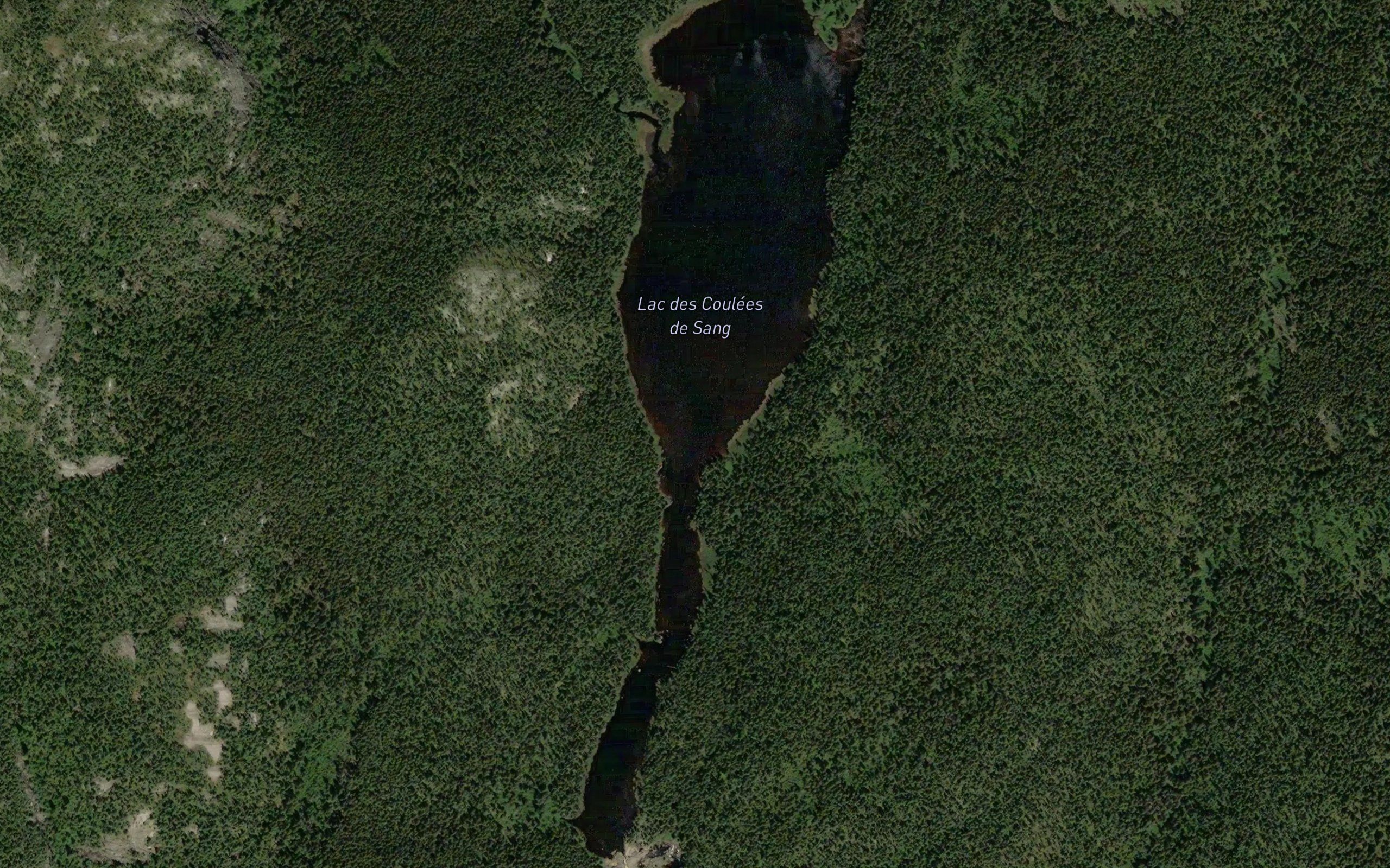 Lac des Coulees de Sang