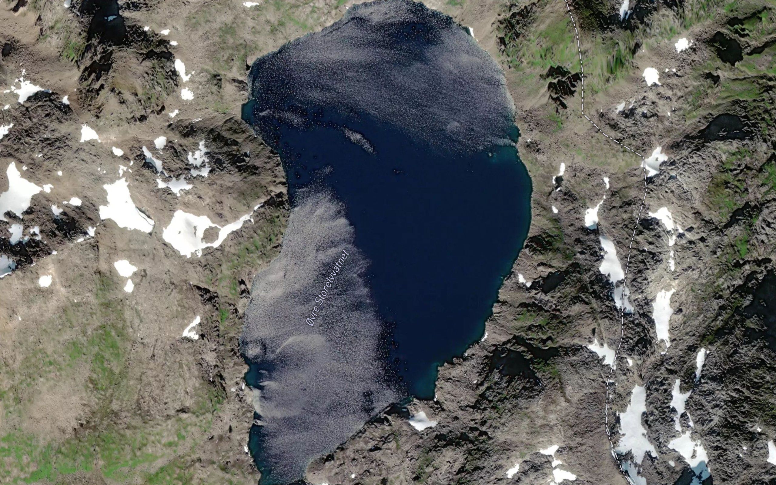 Storelvvatnet,ovre