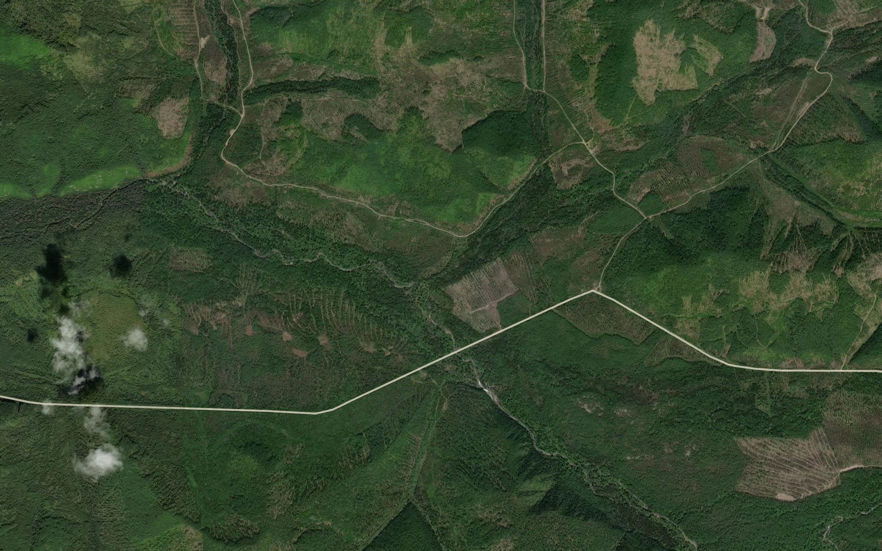 Satellite map of the Akpay