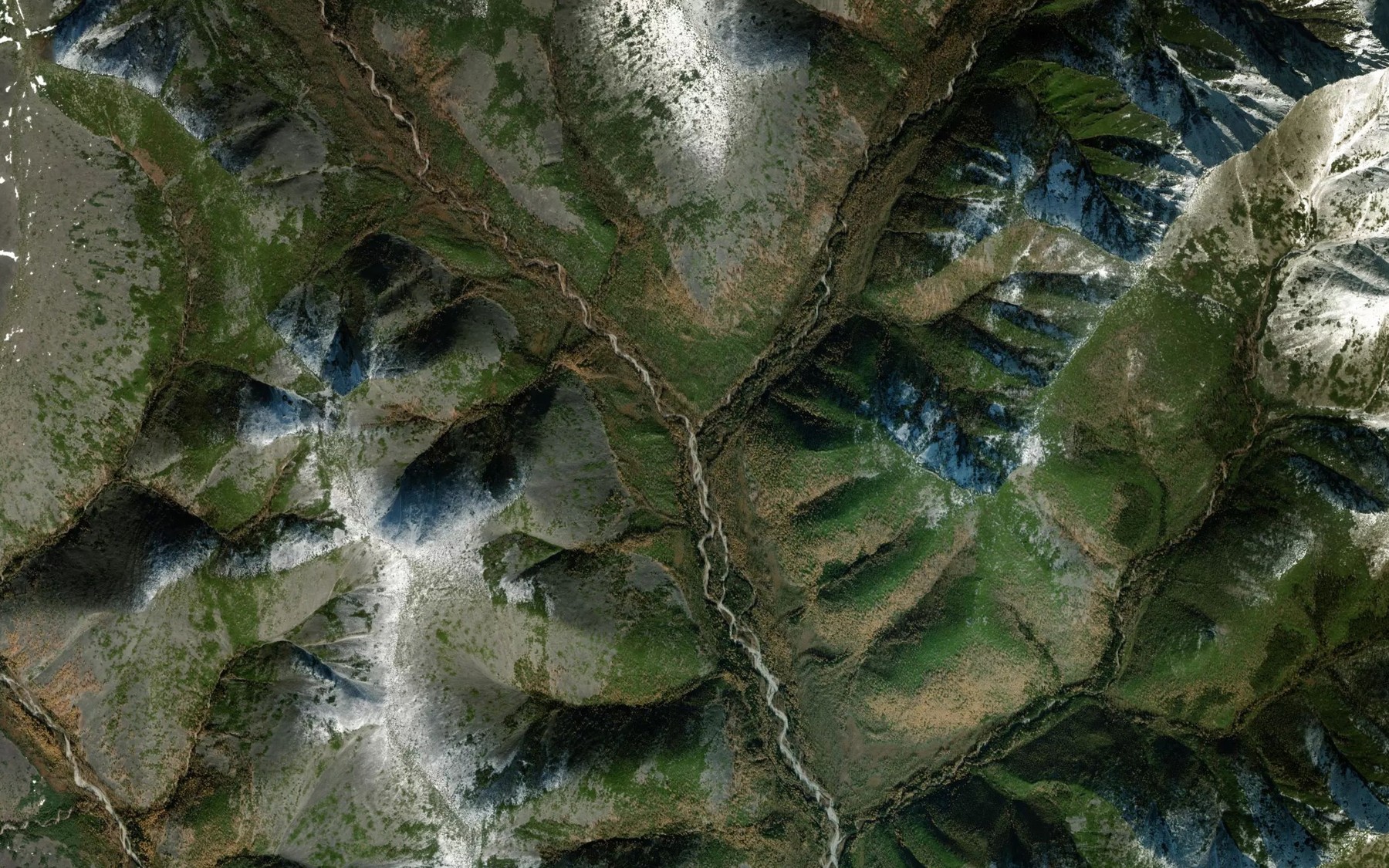 Satellite map of the Levaya Salga