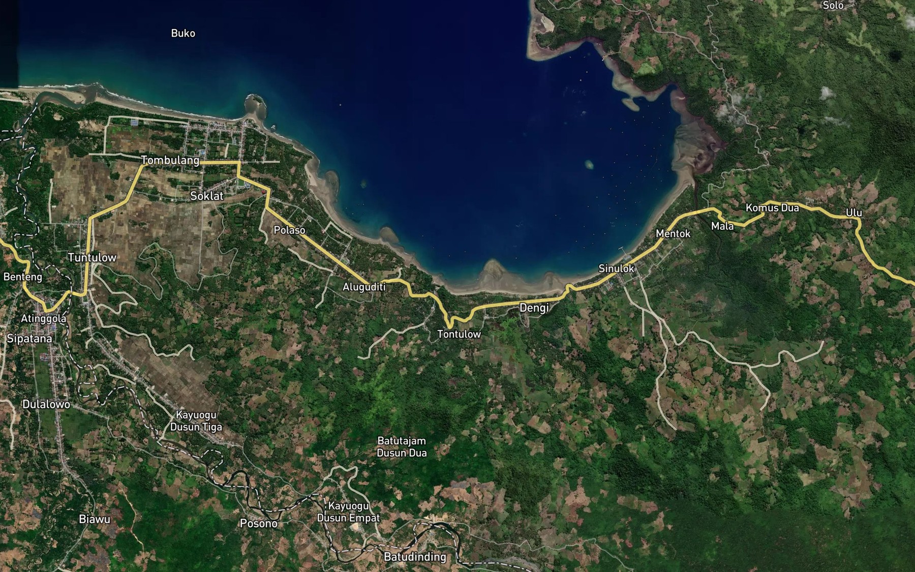 Satellite map of the Onggagu Tomukalang