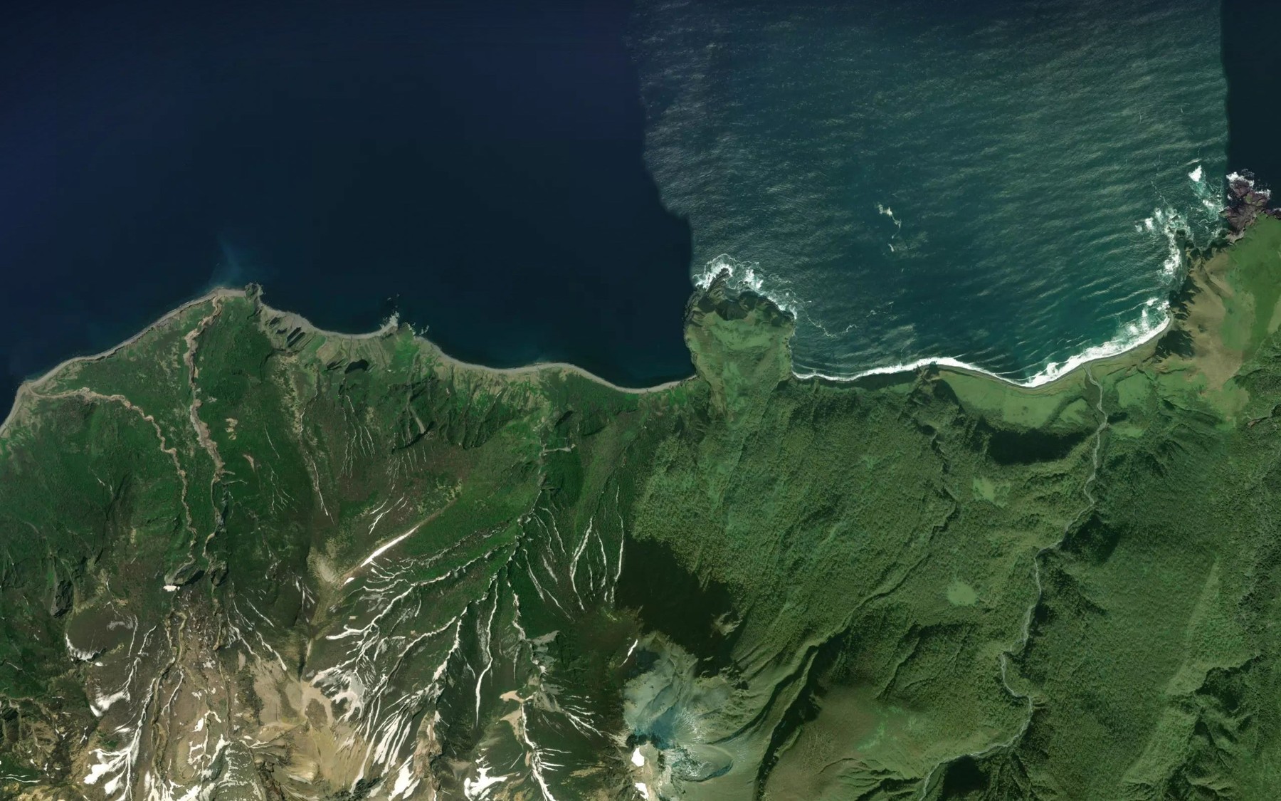 Satellite map of the Ruchey Sernyy