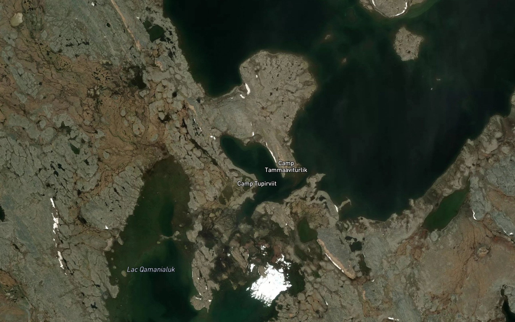 Satellite map of the Baie Nuluartalik