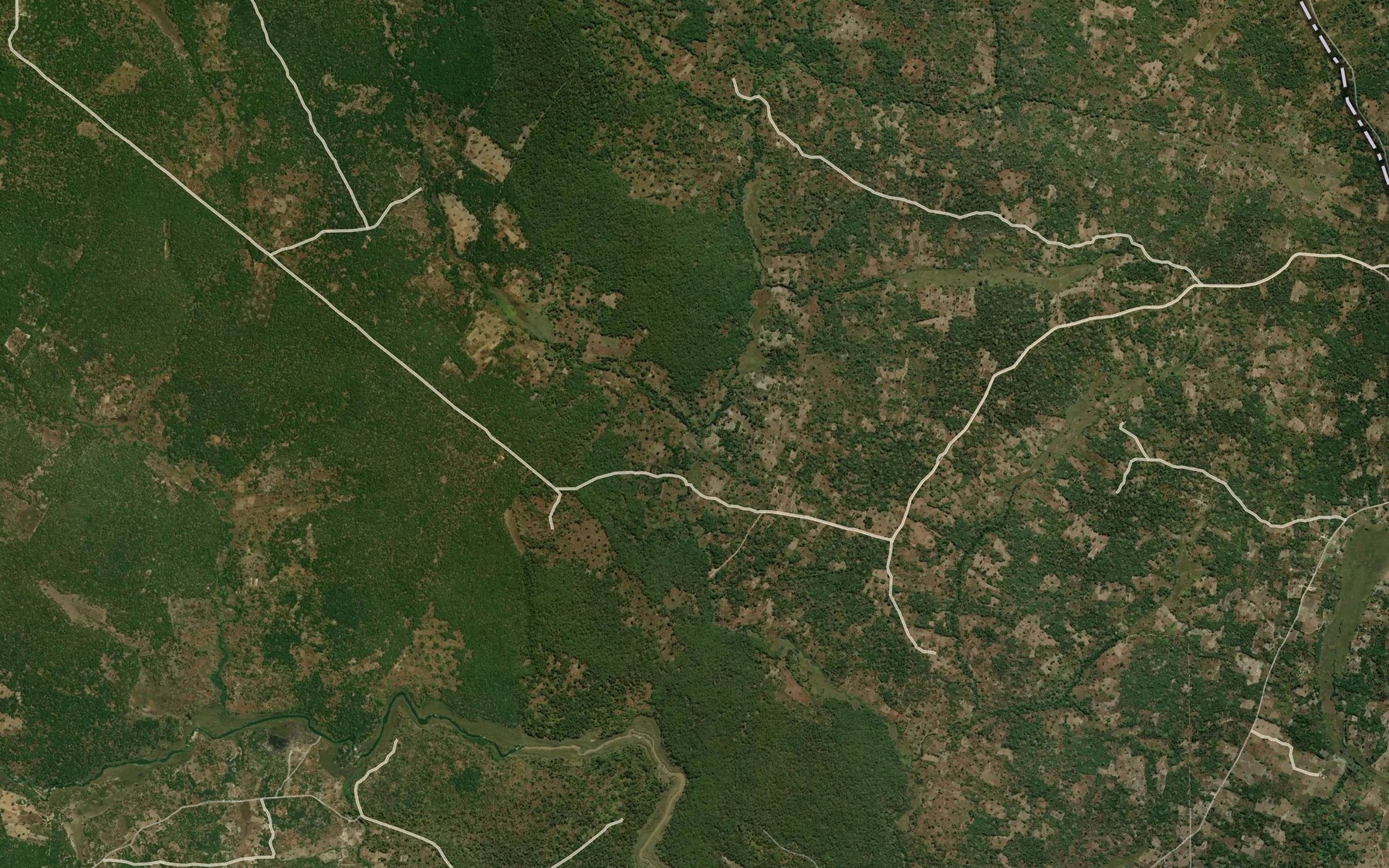 Satellite map of the Fimpimpa