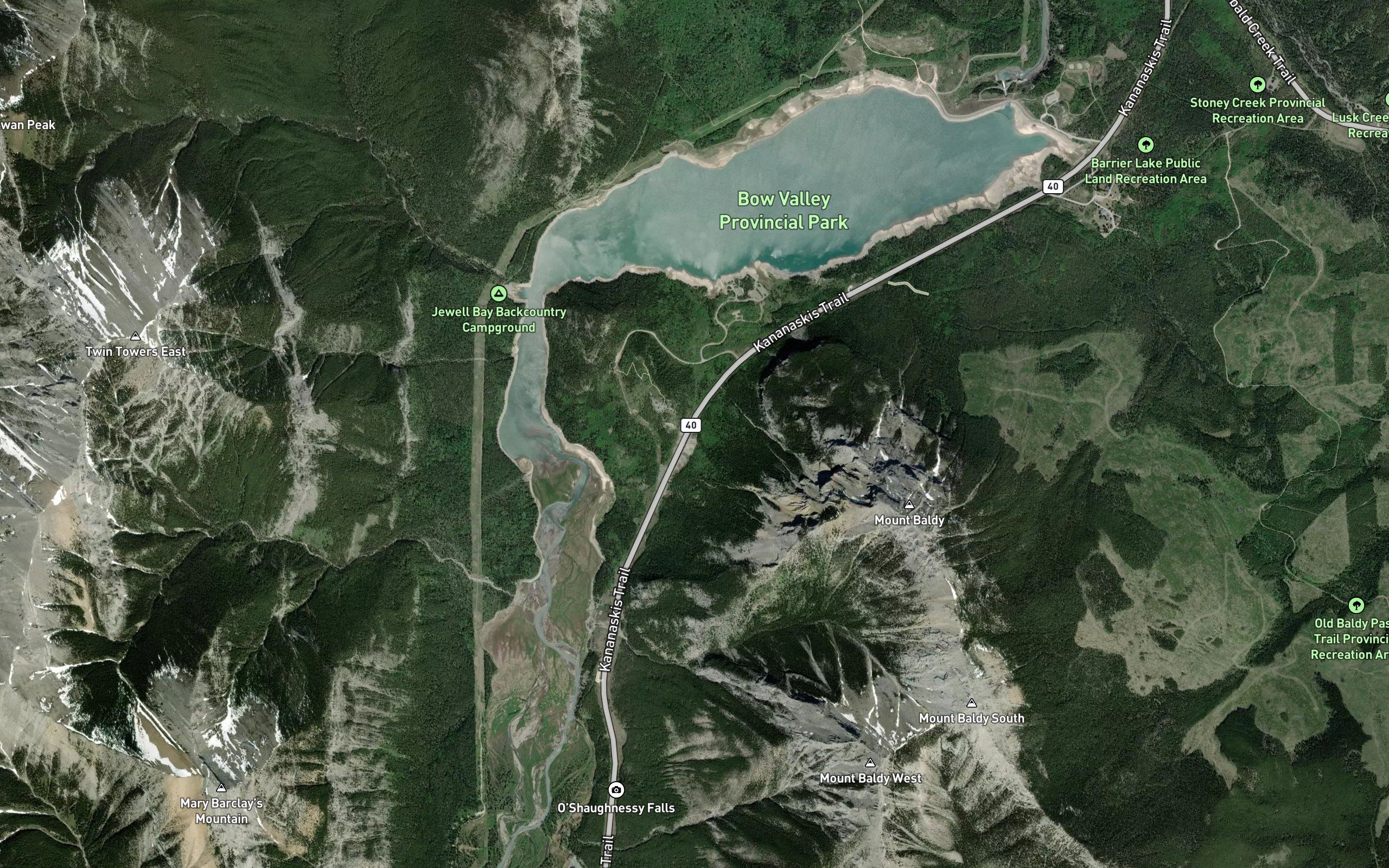Barrier Lake