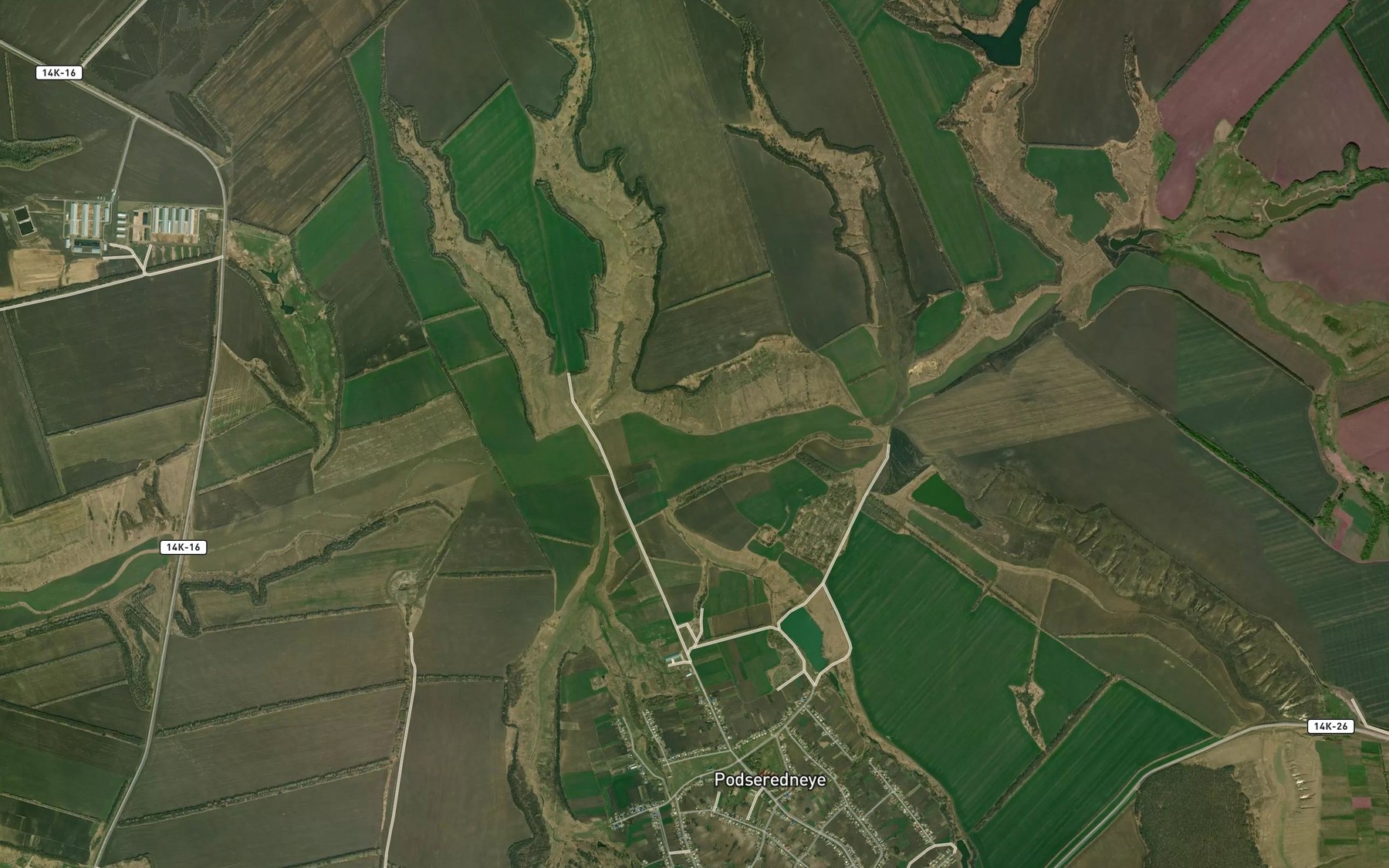 Satellite map of the Balka Repnyy Yar