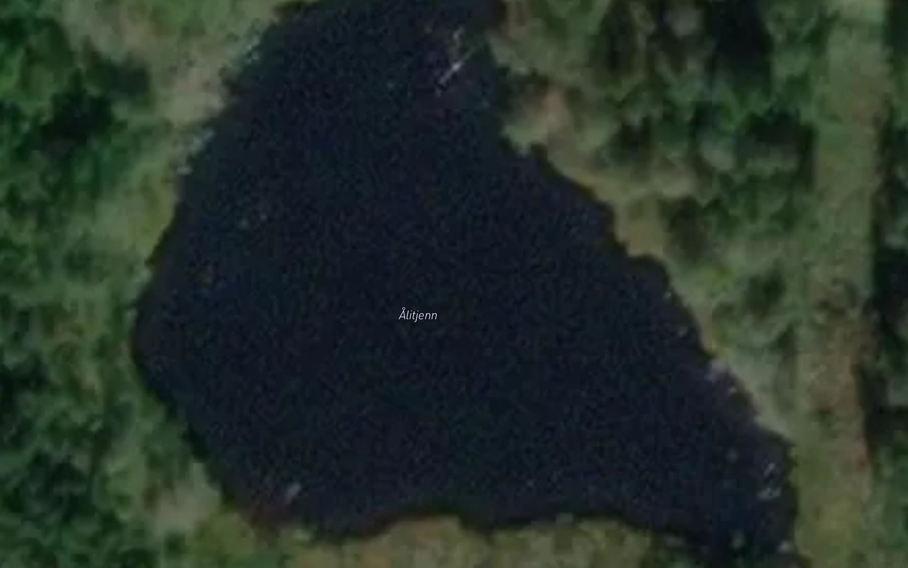 Satellite map of the Alitjenn