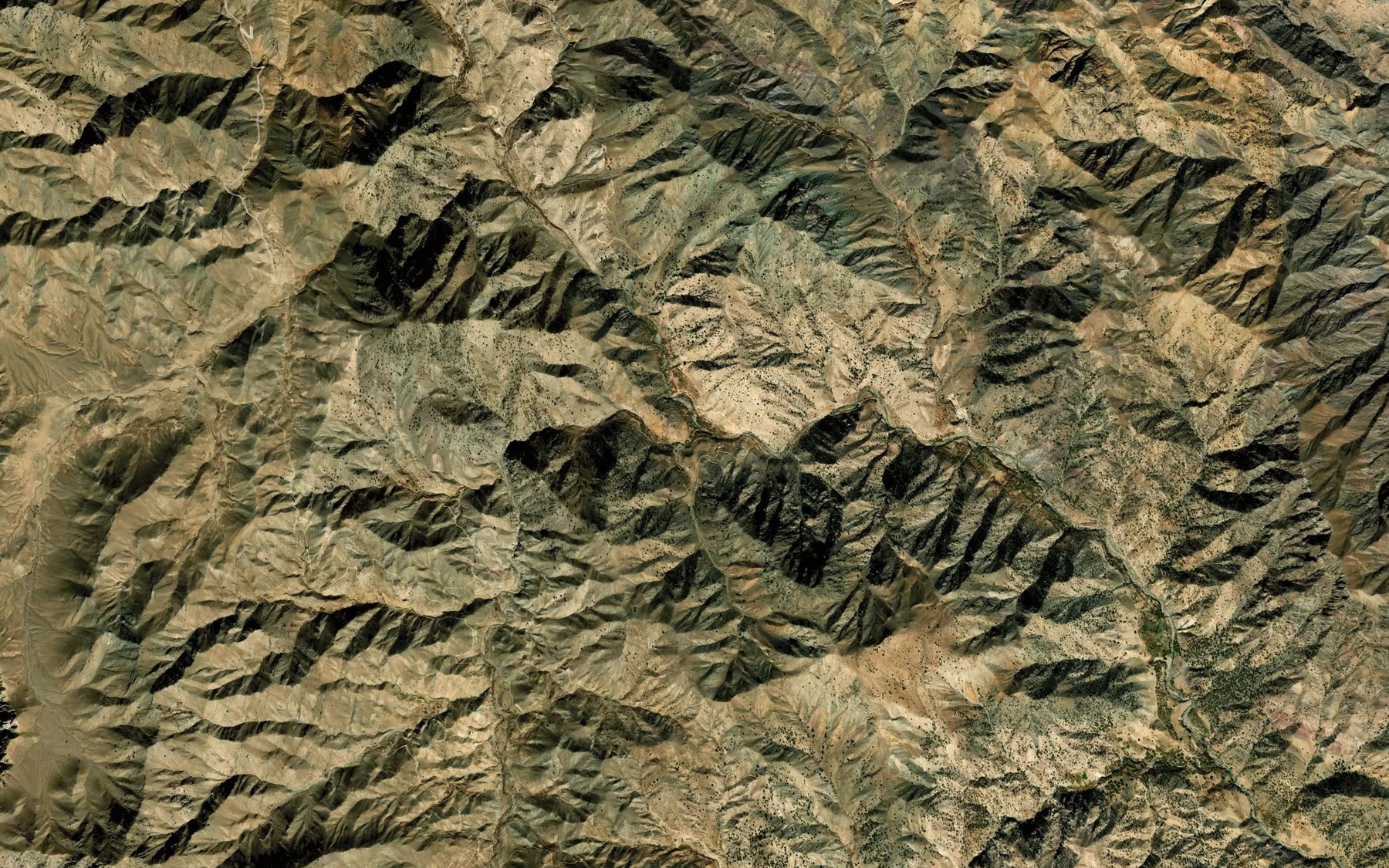 Satellite map of the Rudkhaneh-ye Ab Tang Gaz