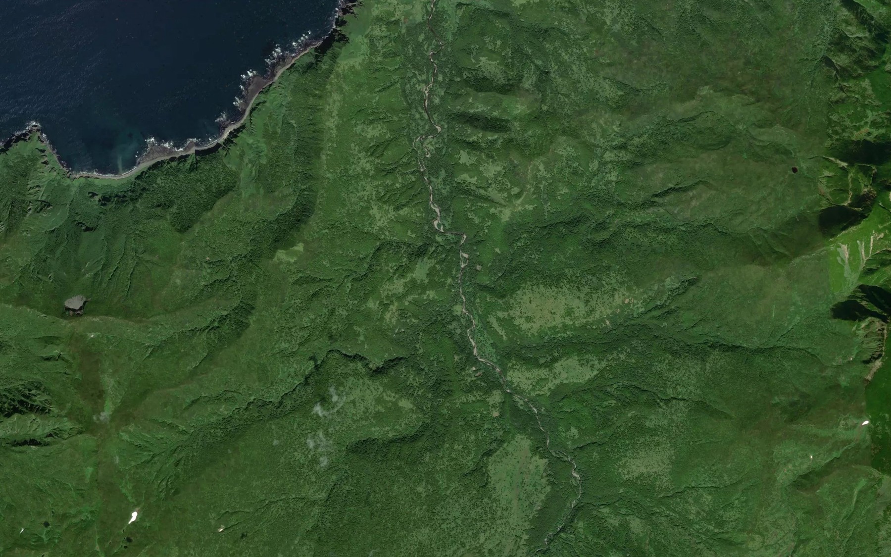 Satellite map of the Ol'khovka