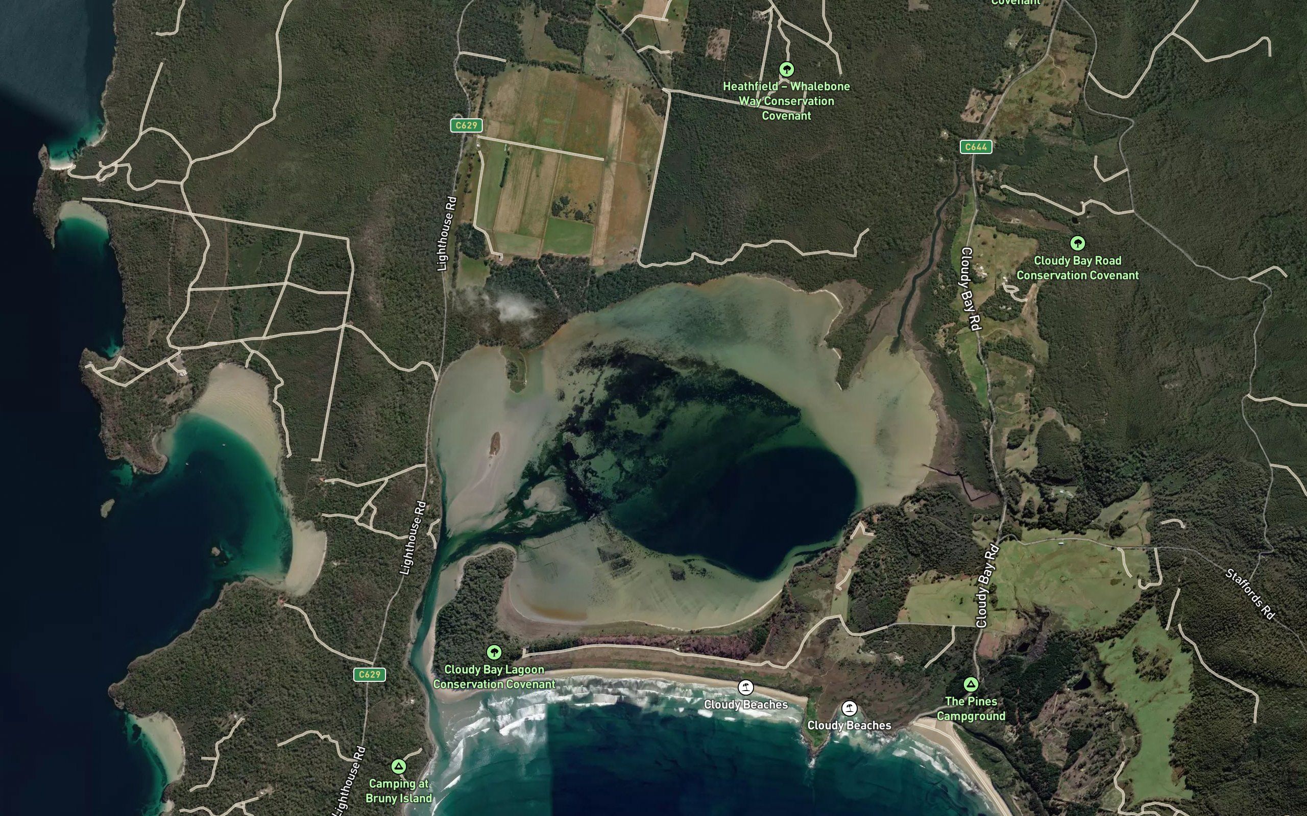 Cloudy Bay Lagoon
