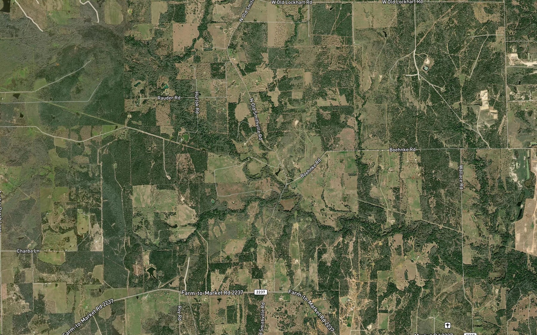 Satellite map of the Bo Branch