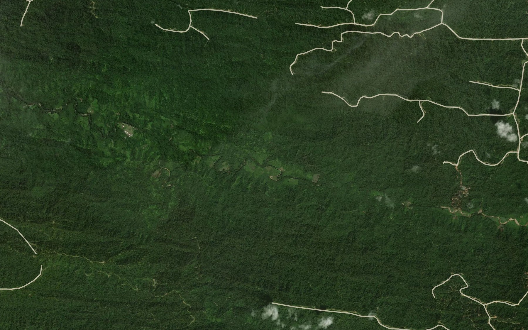 Satellite map of the Sungai Palawan