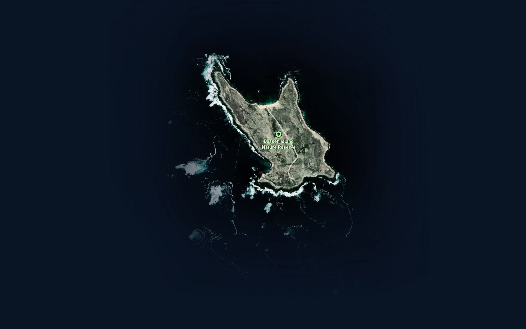 Satellite map of the Wesbaai