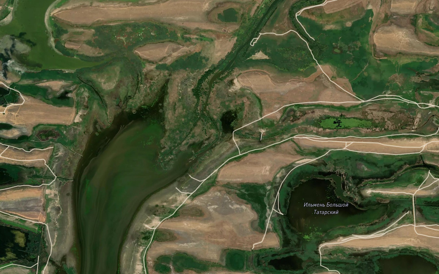 Satellite map of the Khurdun
