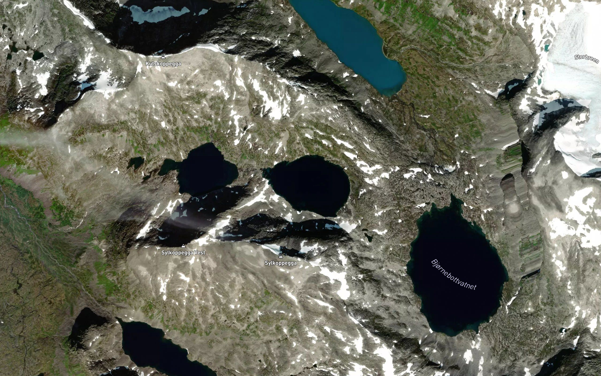 Knutskoppvatnet,inste