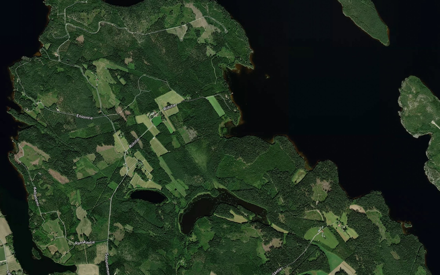 Satellite map of the Rajasoja