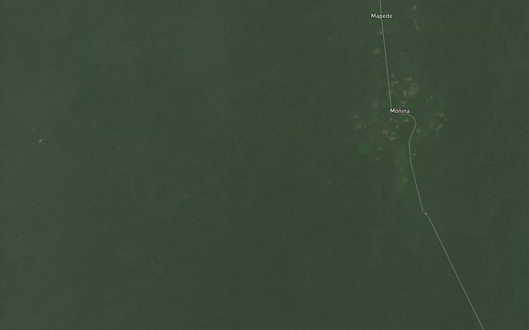 Satellite map of the Mapele