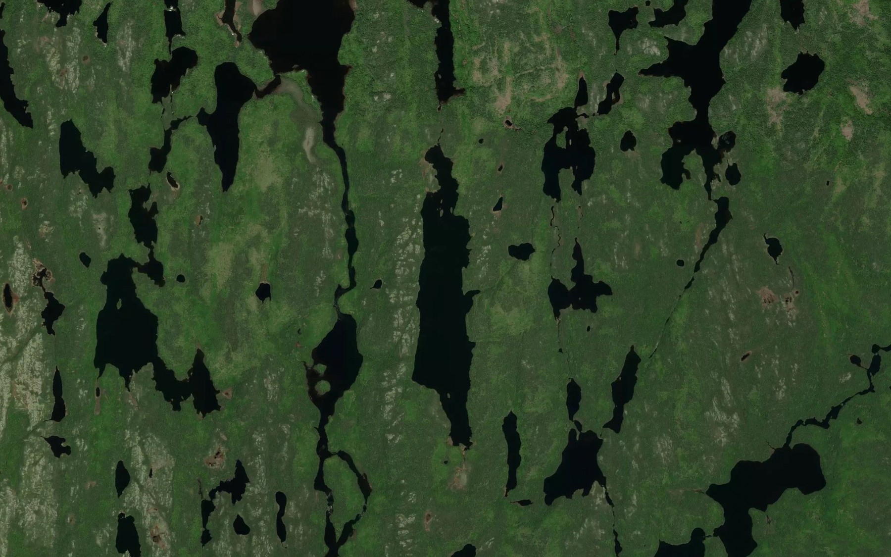 Satellite map of the Lac de la Comete