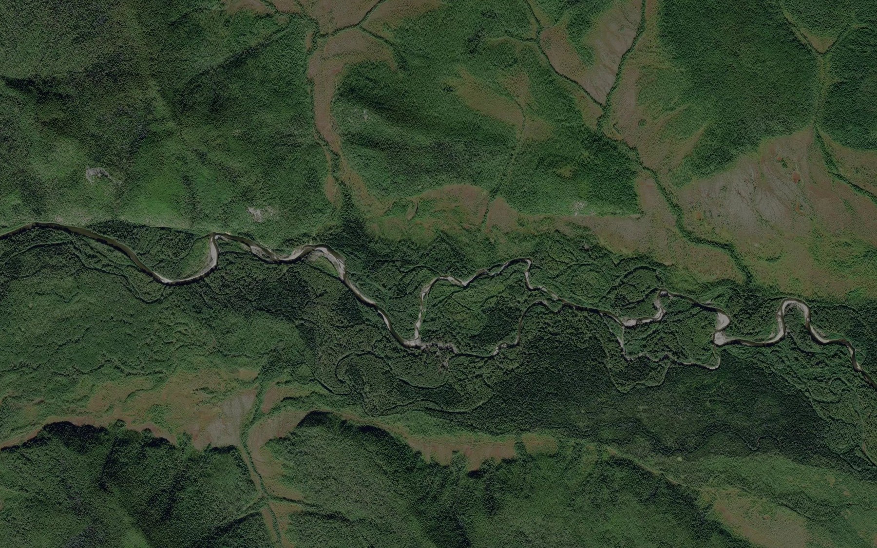 Satellite map of the Mudyuyan Vtoraya