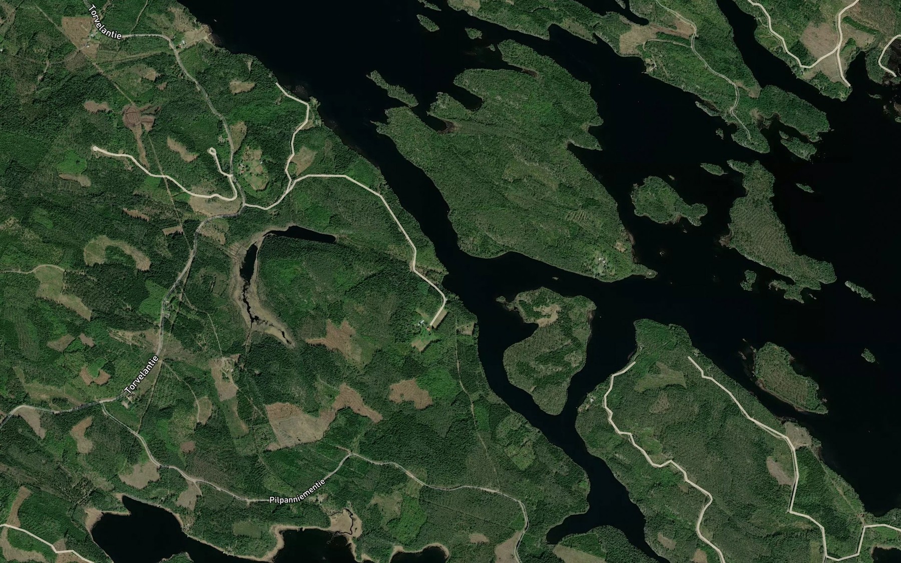 Satellite map of the Kotilahti