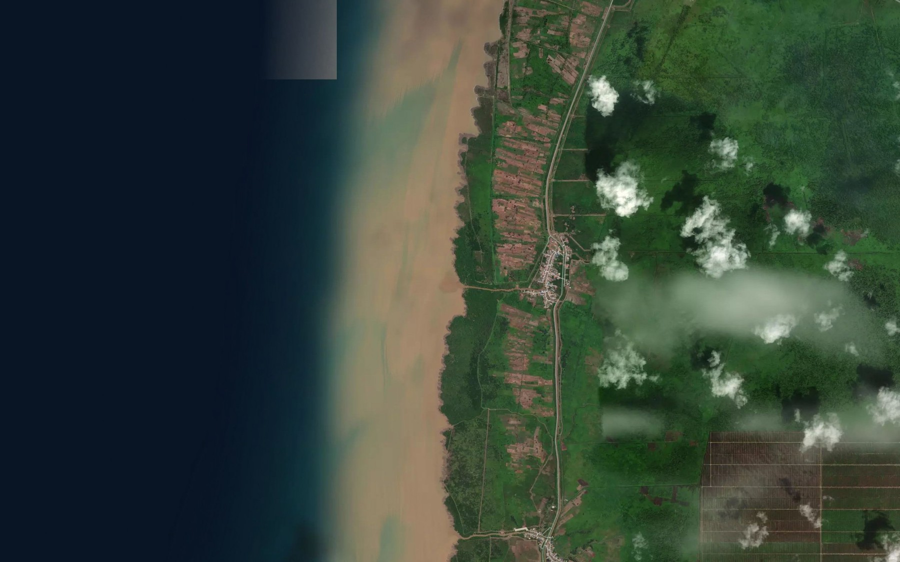 Satellite map of the Sungai Penipah
