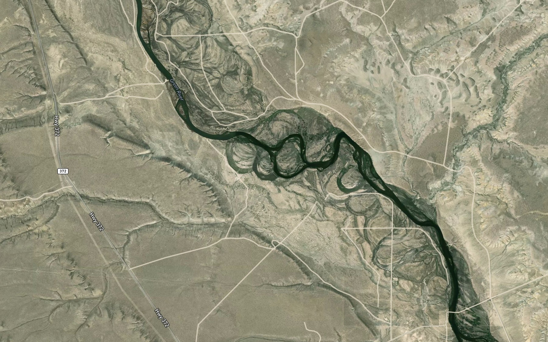 Satellite map of the Otterson Ditch