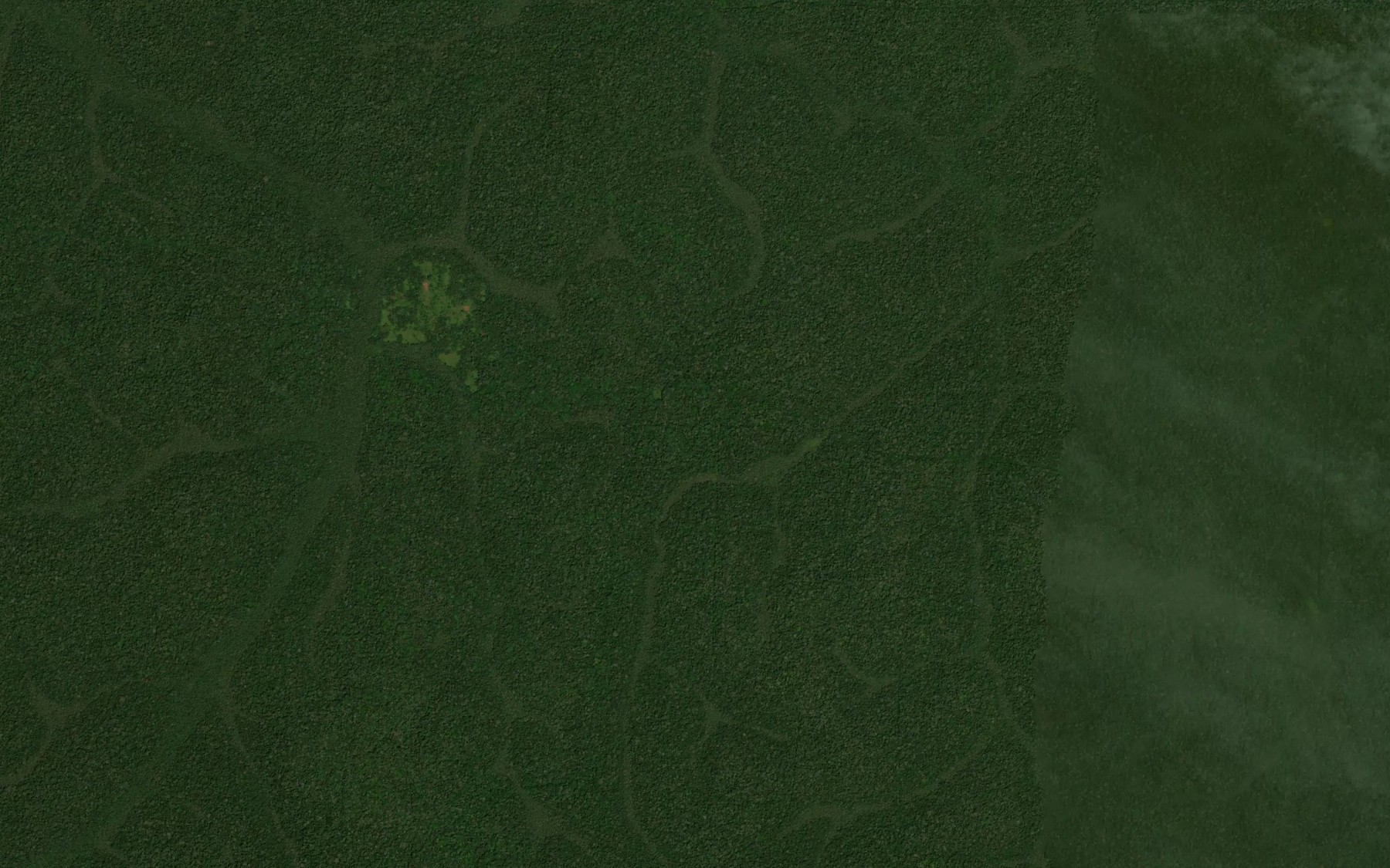 Satellite map of the Moako