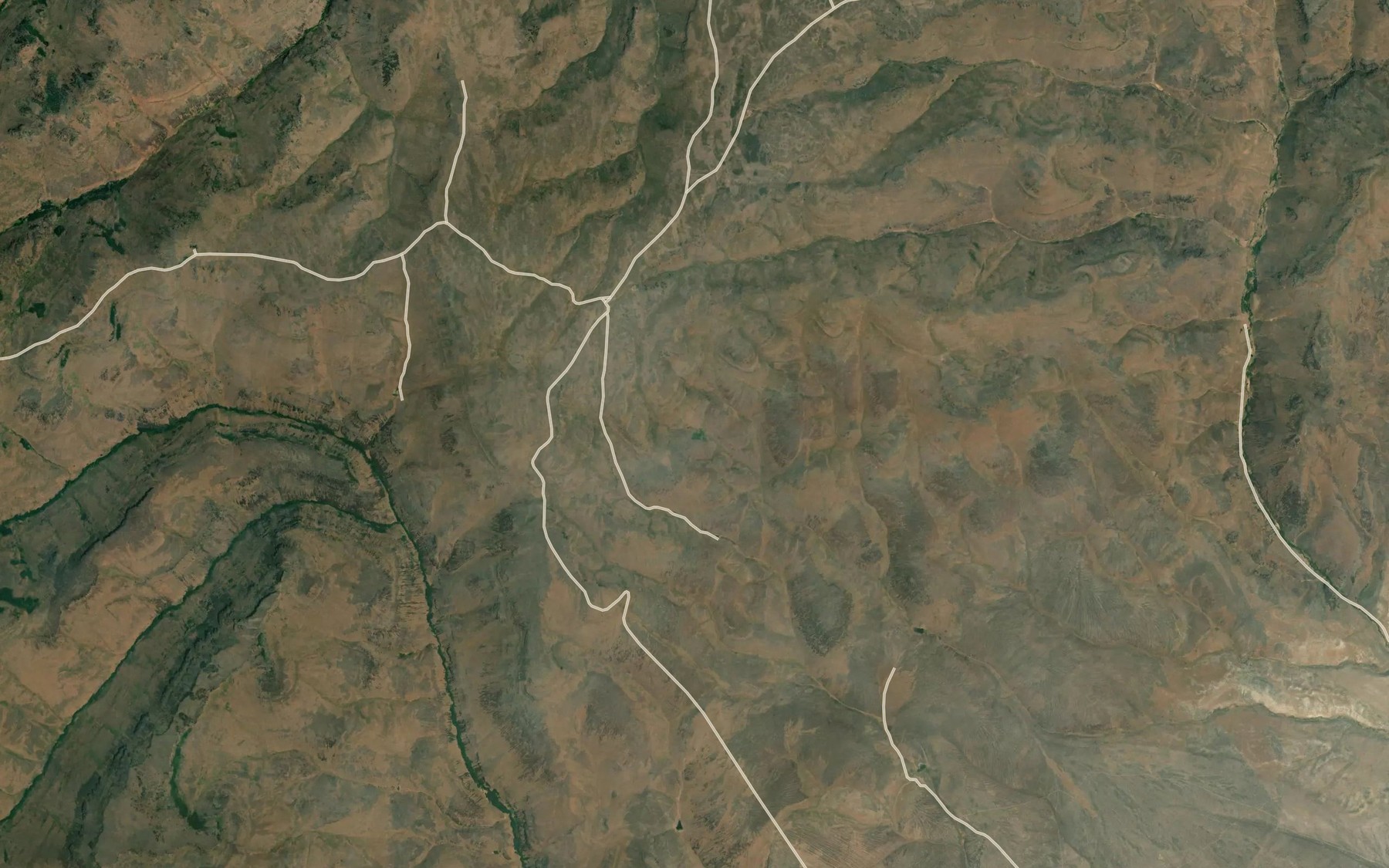 Satellite map of the Turner Spring