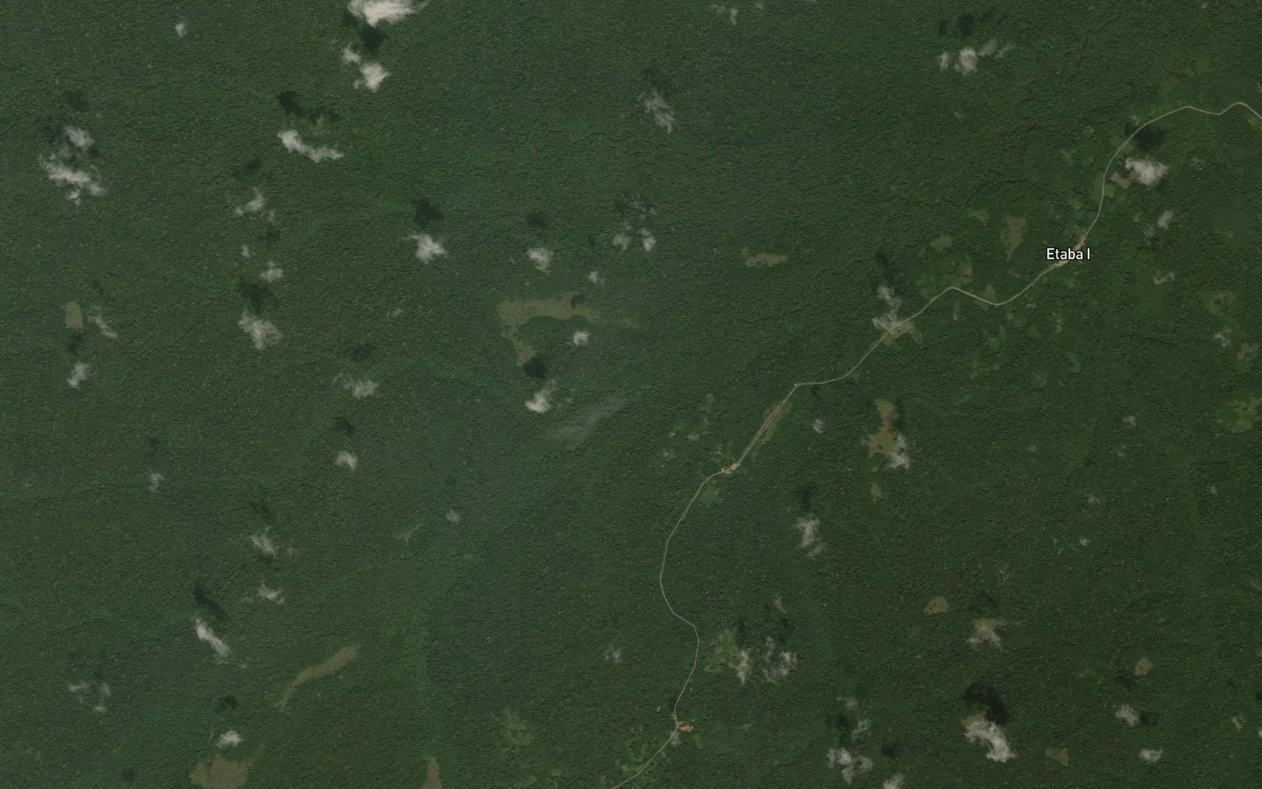 Satellite map of the Obomi