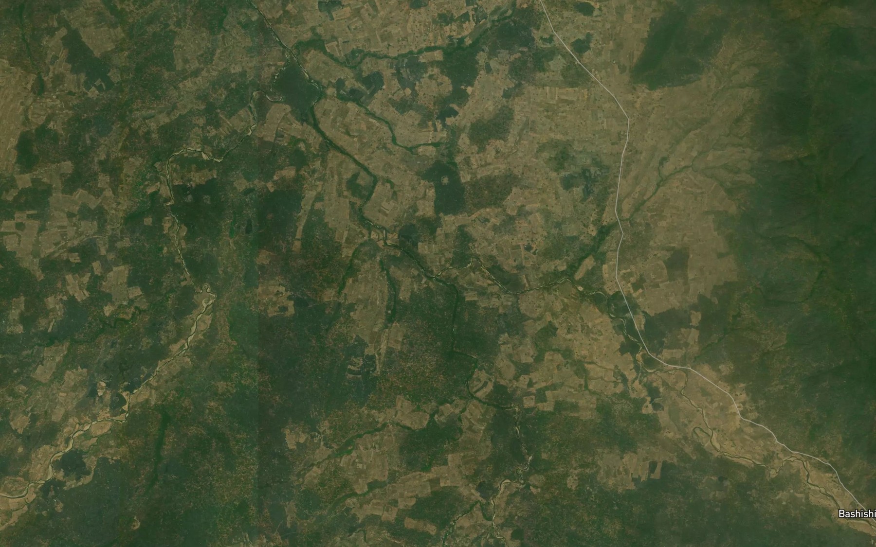 Satellite map of the RiverSham