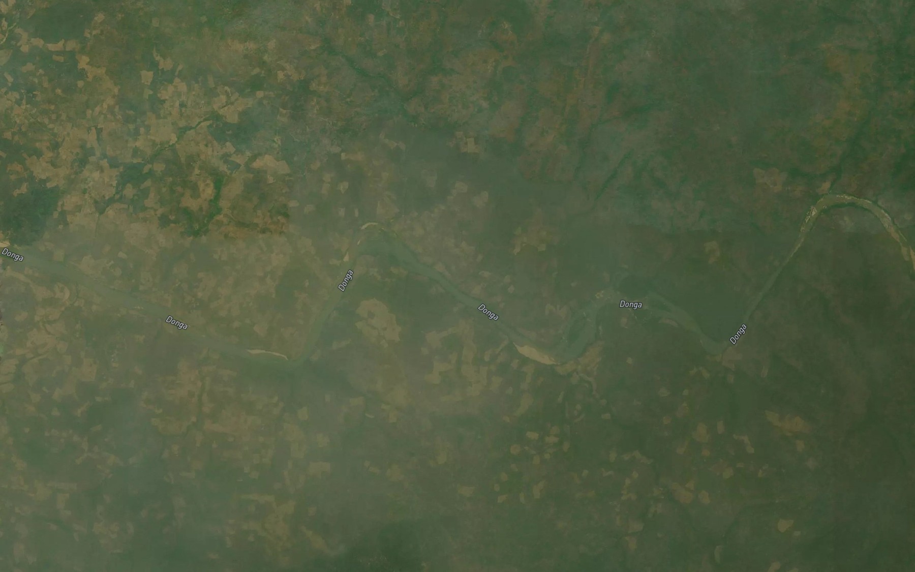 Satellite map of the River Basmina