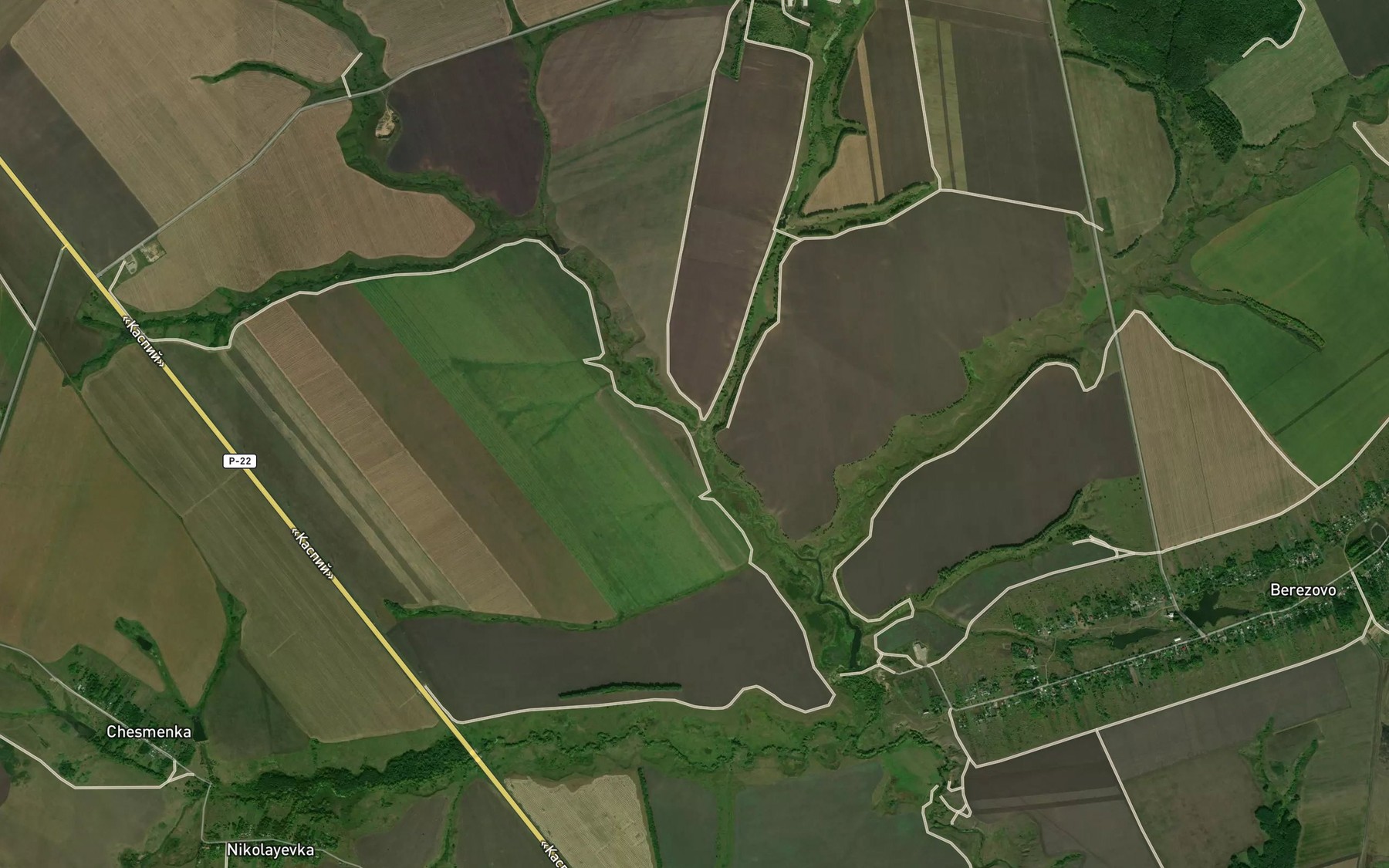 Satellite map of the Mshanka