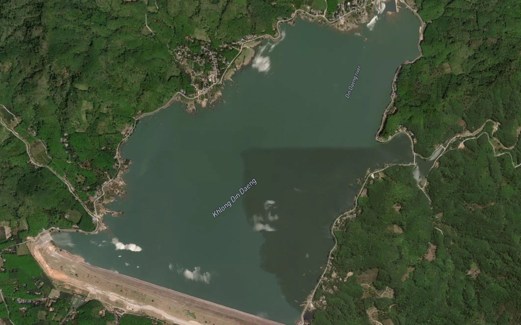 Satellite map of the Ang Kep Nam Khlong Din Daeng