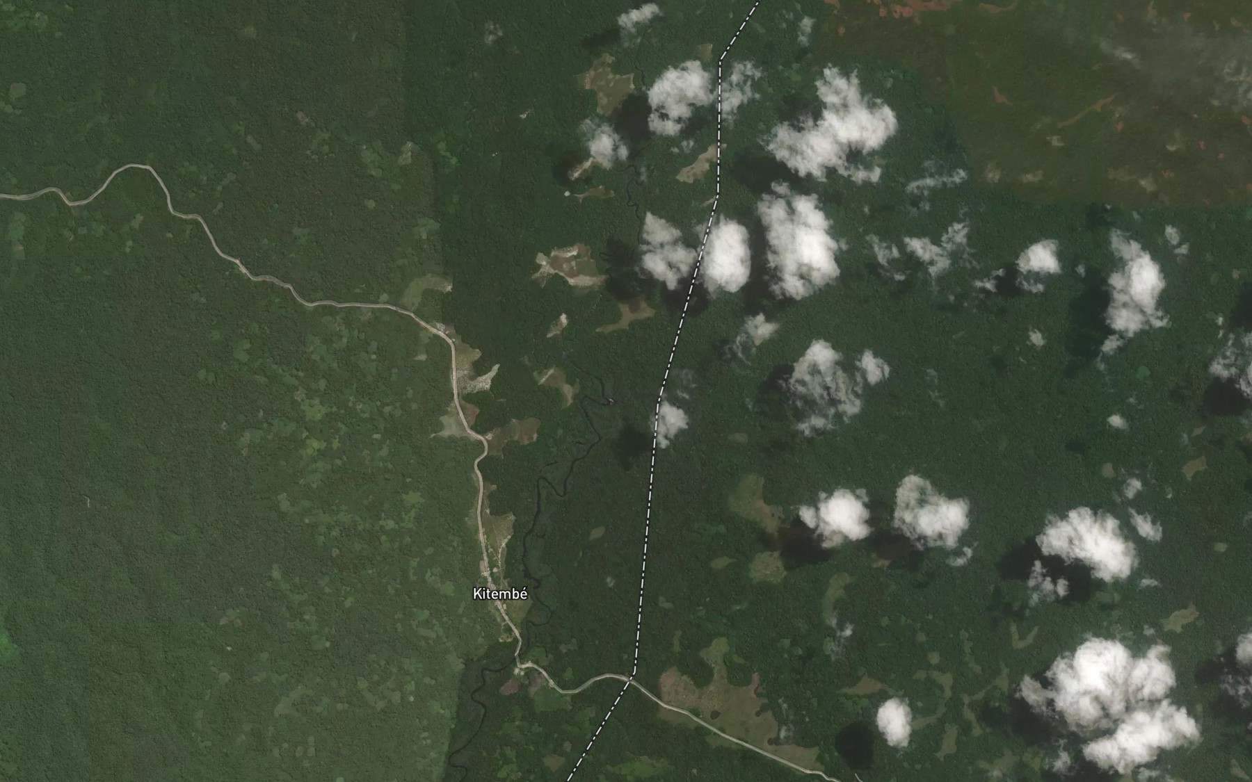 Satellite map of the Kimbouni