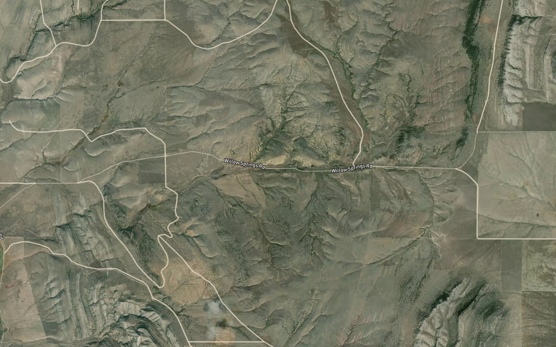 Satellite map of the Meyer Spring
