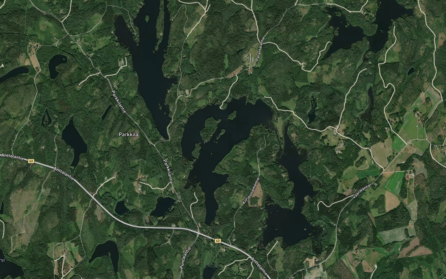 Satellite map of the Keskimmainen