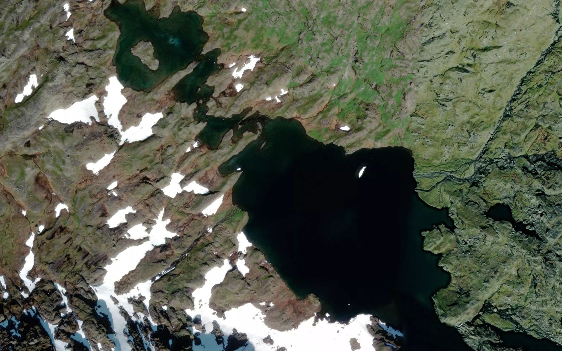 Satellite map of the Heargegobejavri