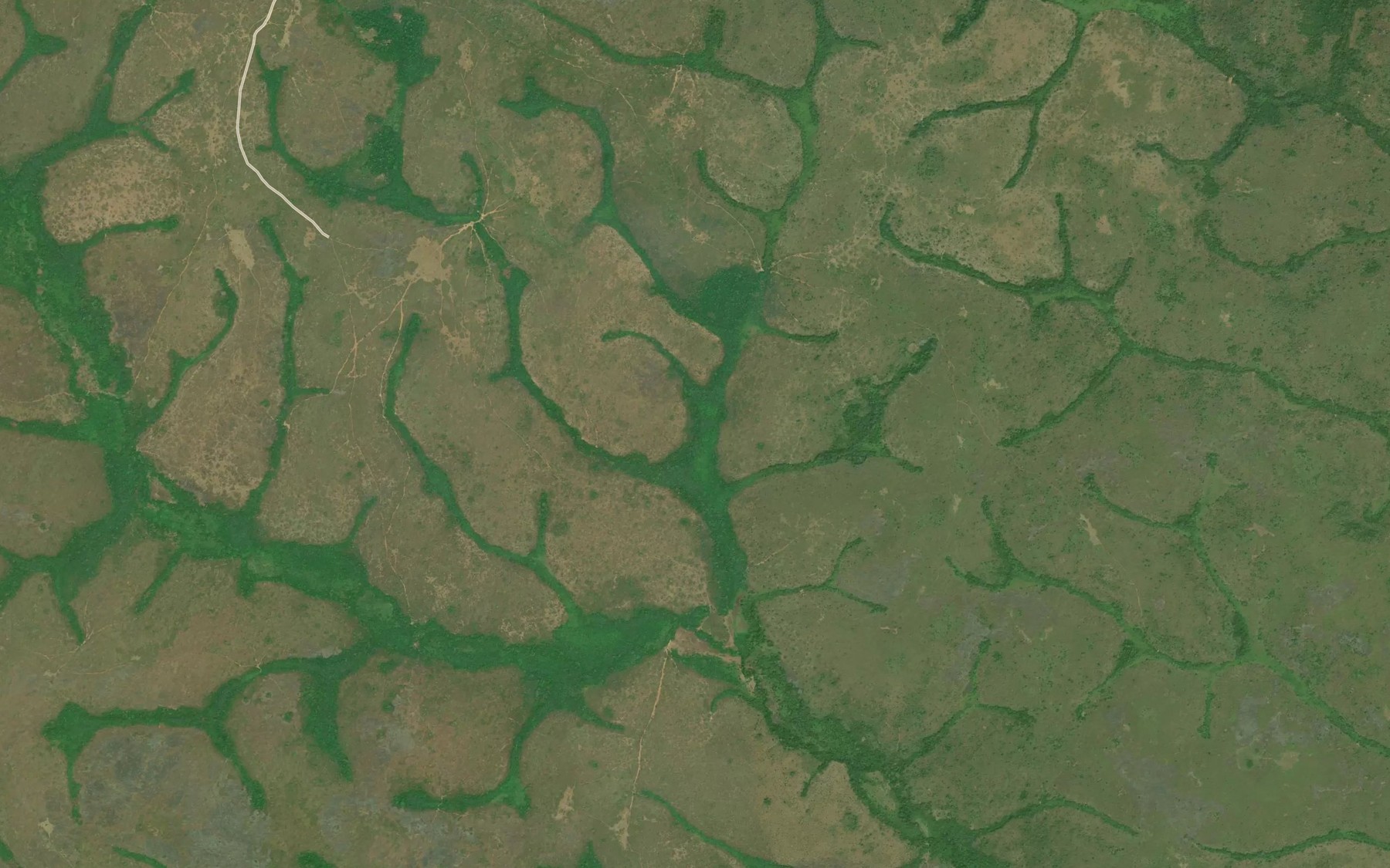 Satellite map of the Mbangadi