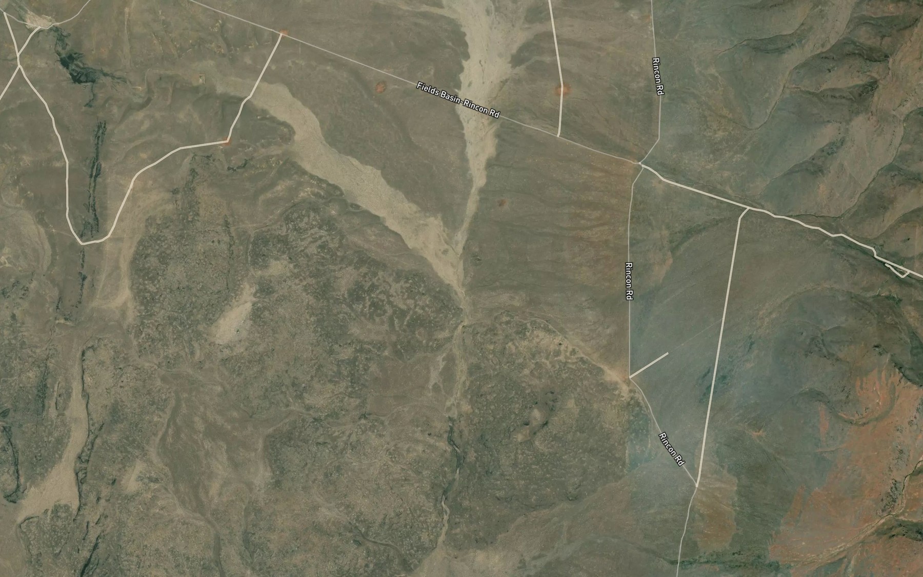 Satellite map of the Long Hollow Creek