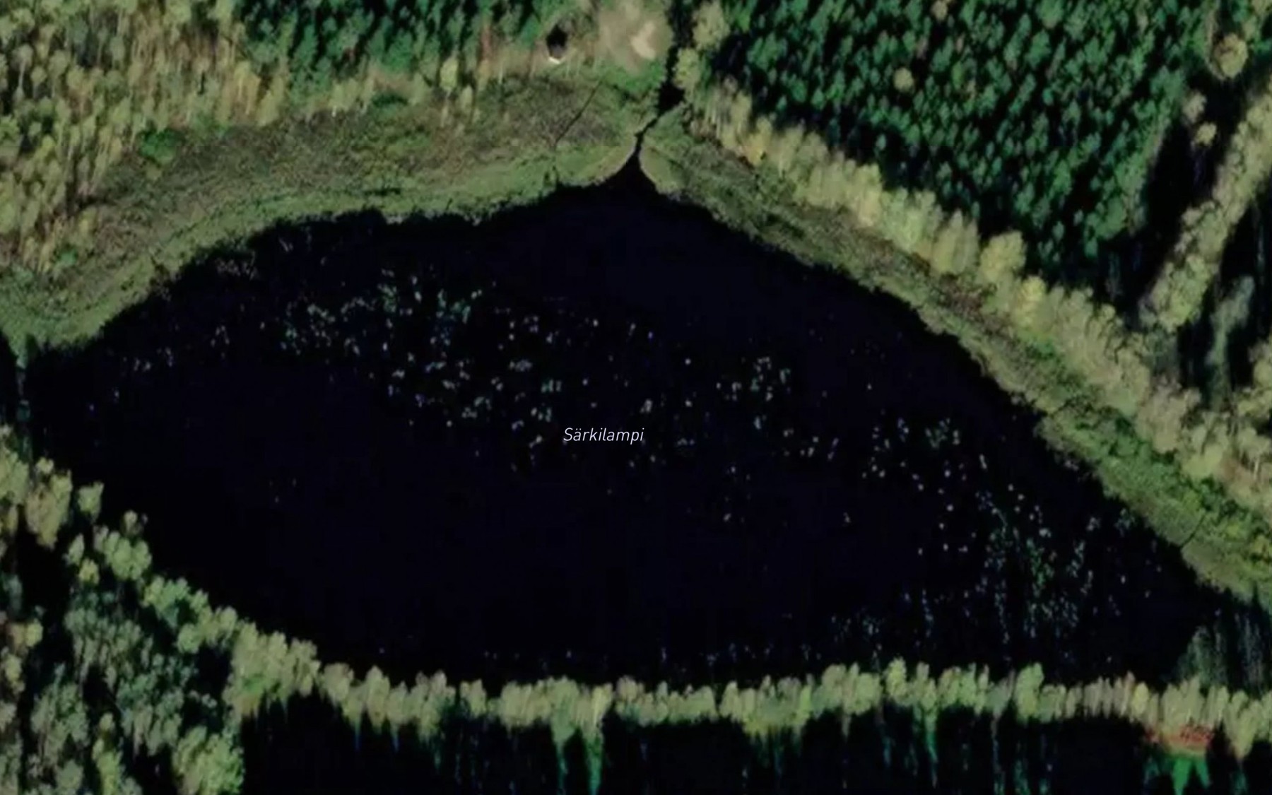 Satellite map of the Sarkilampi